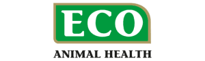 ECO Animal Health logo featuring the acronym 'ECO' in bold green letters, accompanied by the text 'Animal Health Group Plc' in a clean, professional font.